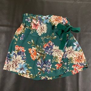 Floral Skirt Wrap